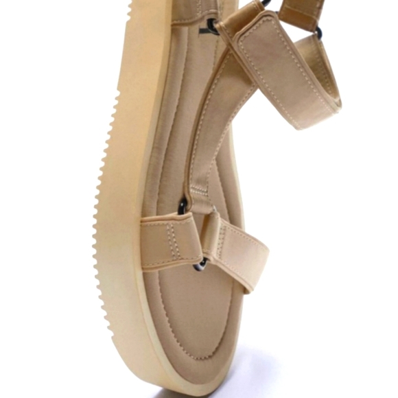 Zara Velcro Strap Platform Sandals - Picture 5 of 16